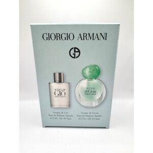 Giorgio Armani Duo Set - Acqua di Gio & Acqua di Gioia Fragrance NEW